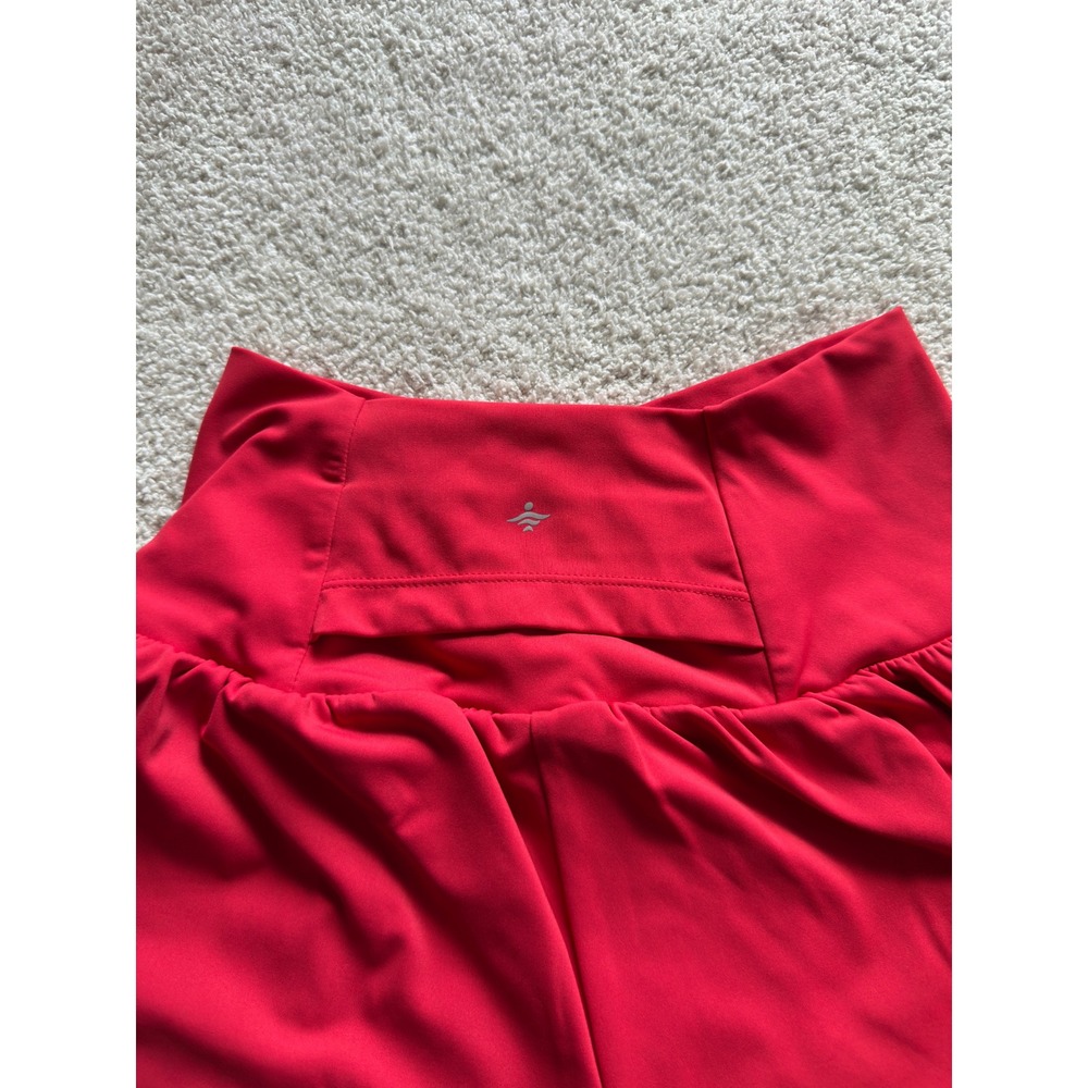 Halara Women's Small Red Lined Athletic Running Workout Shorts Like New